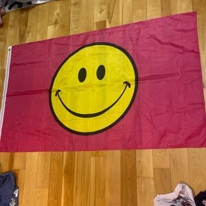 smiley face tapestry